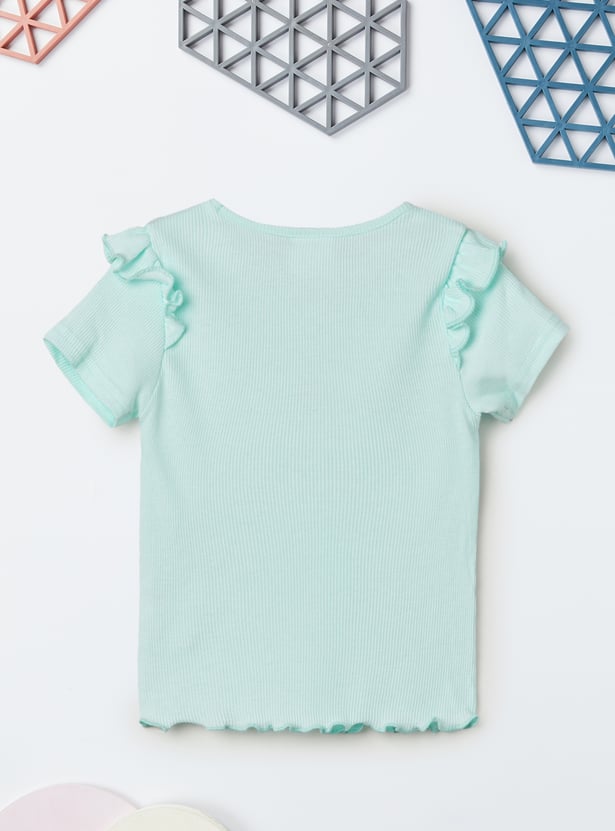 Girls Printed Top - Pack of 2