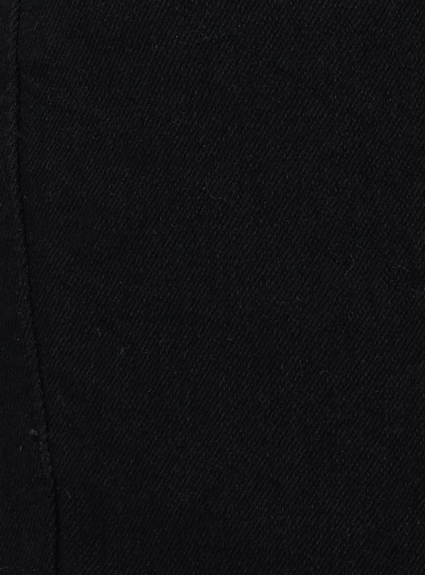 Women Solid Flared Jeans
