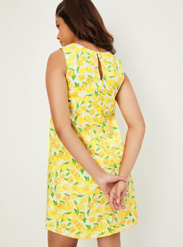 Girls Printed Shift Dress