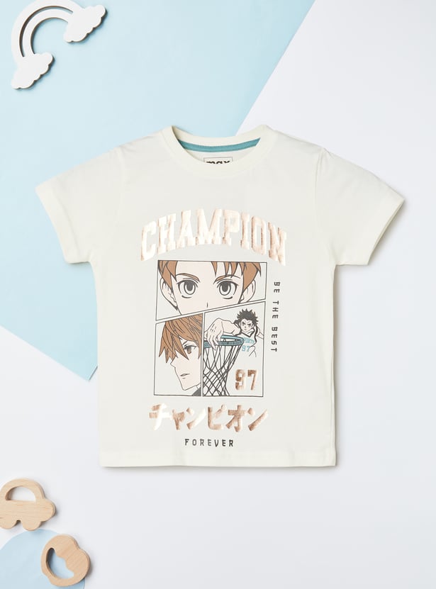 Boys Graphic Print T-shirt