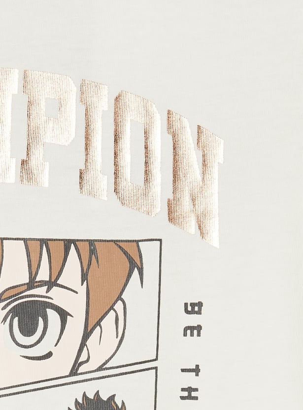 Boys Graphic Print T-shirt