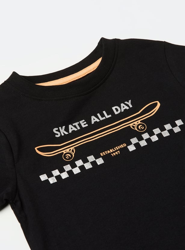 Boys Printed T-shirt - Pack of 2