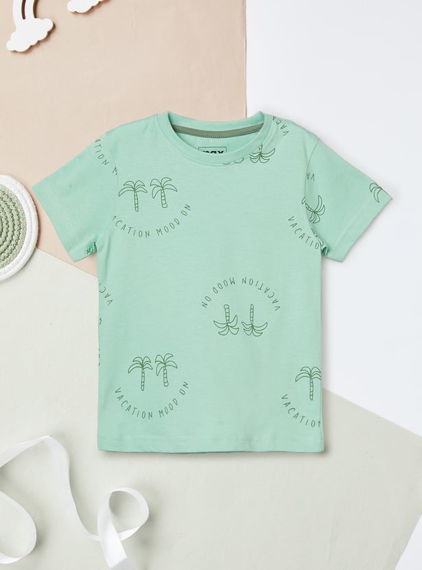 Boys Printed T-shirt - Pack of 2