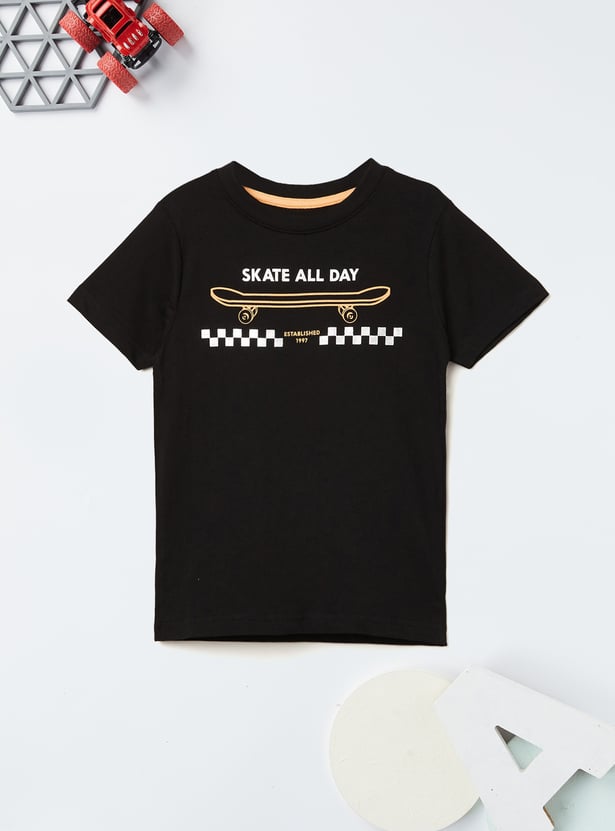 Boys Printed T-shirt - Pack of 2