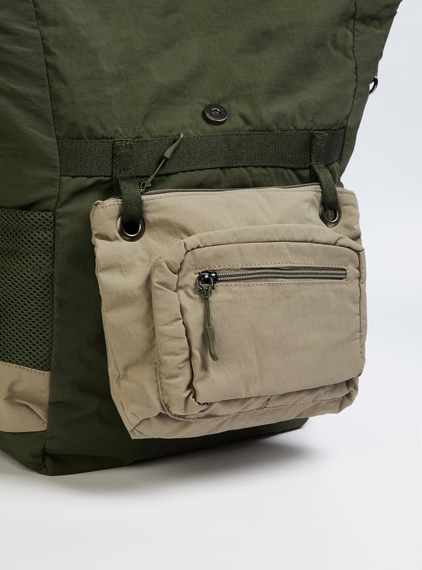 Women Colourblock Backpack