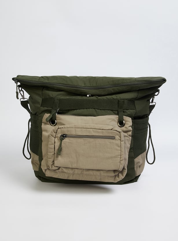 Women Colourblock Backpack