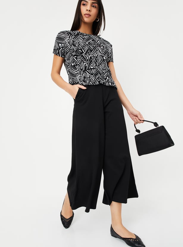 Women Solid Palazzos