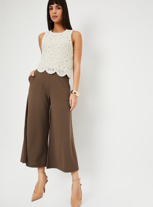 Women Solid Palazzos