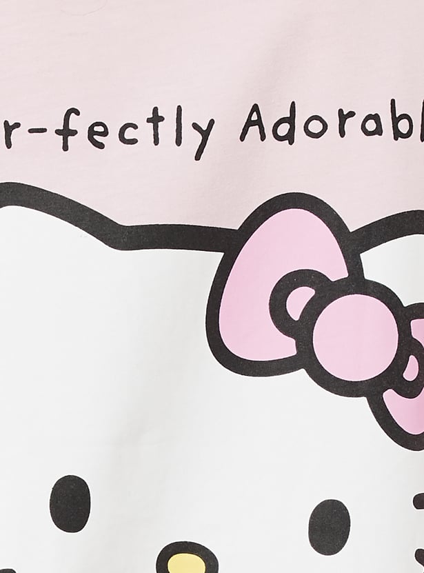 Women Hello Kitty Printed Chemise