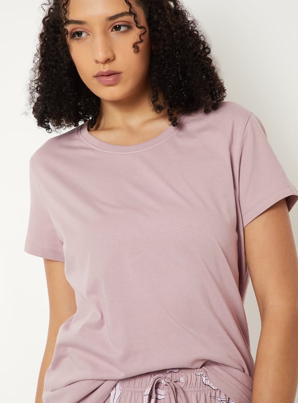 Women Printed PJ Set