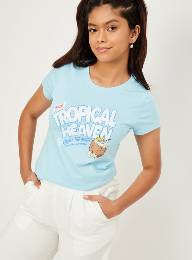 Girls Printed T-shirt