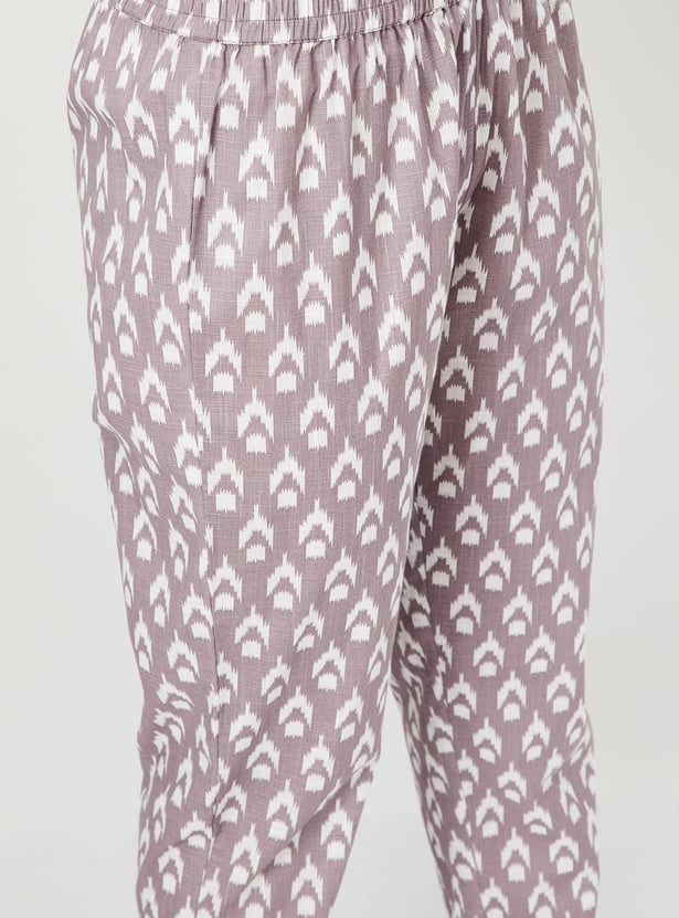 Women Printed Straight Kurta Set