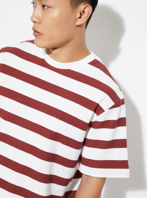 URB_N Men Striped T-shirt