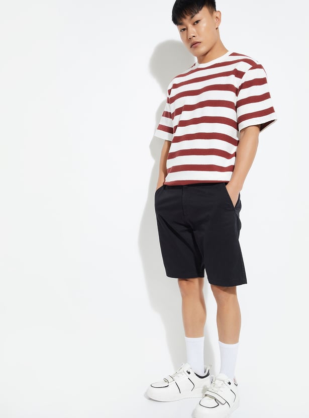 URB_N Men Striped T-shirt