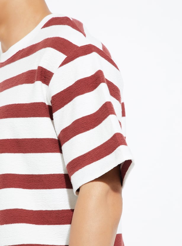 URB_N Men Striped T-shirt