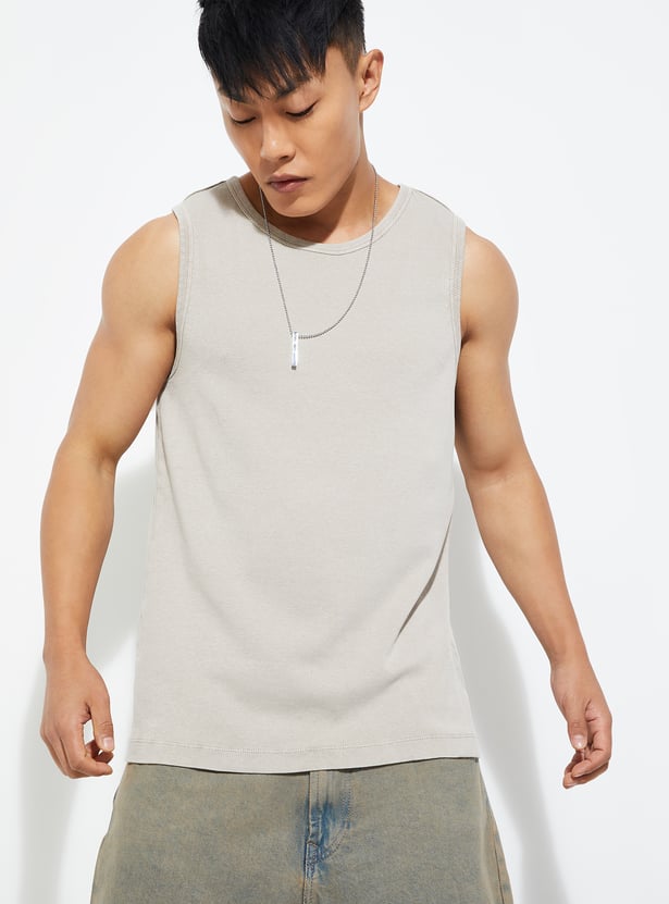 URB_N Men Textured T-shirt