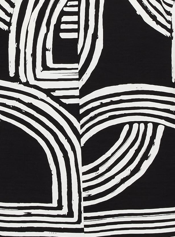 Kalki x Max Women Printed Belted Shirt Dress