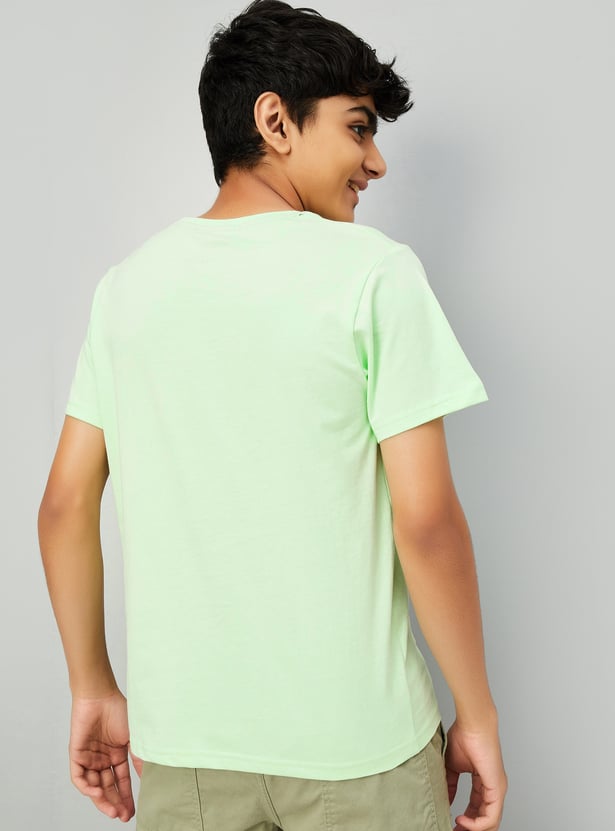 Boys Graphic Print T-shirt