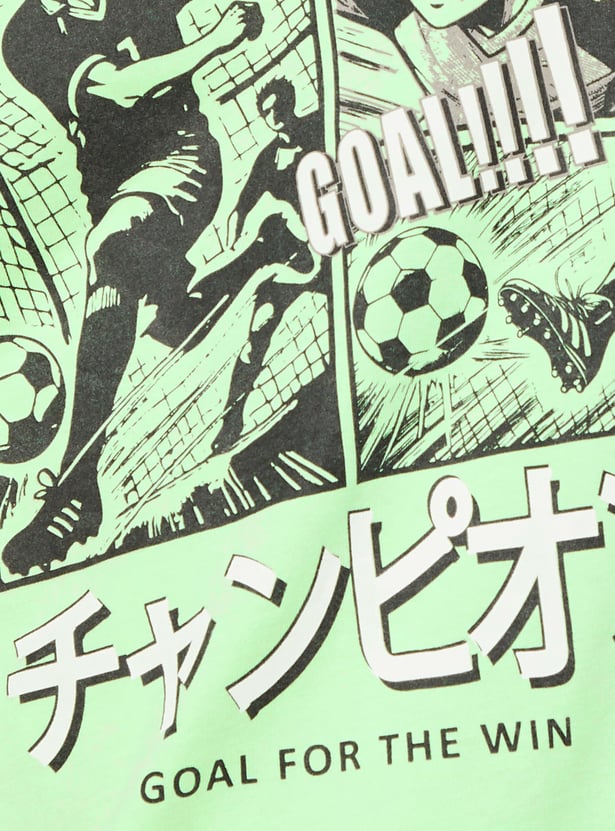 Boys Graphic Print T-shirt