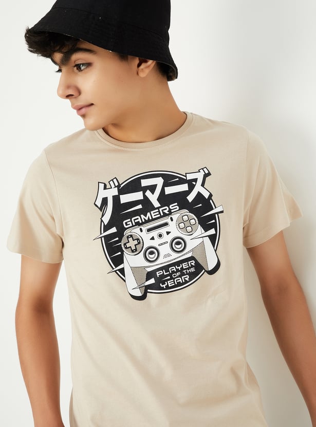 Boys Printed T-shirt - Pack of 2