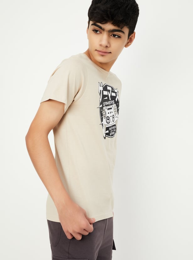 Boys Printed T-shirt - Pack of 2