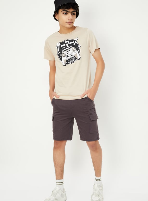 Boys Printed T-shirt - Pack of 2