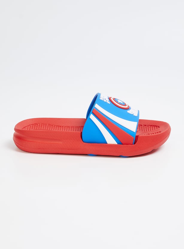 Boys Captain America Sliders