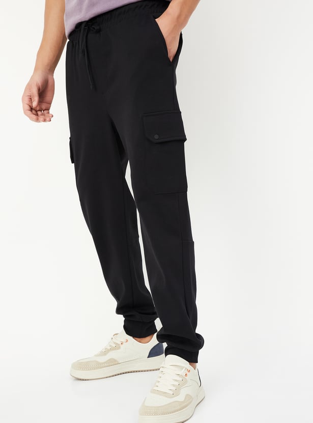 Men Regular Fit Cargo Joggers