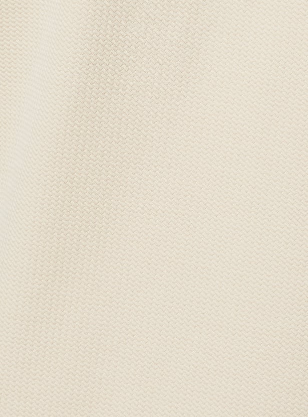 Men Textured Oversized Sports T-shirt