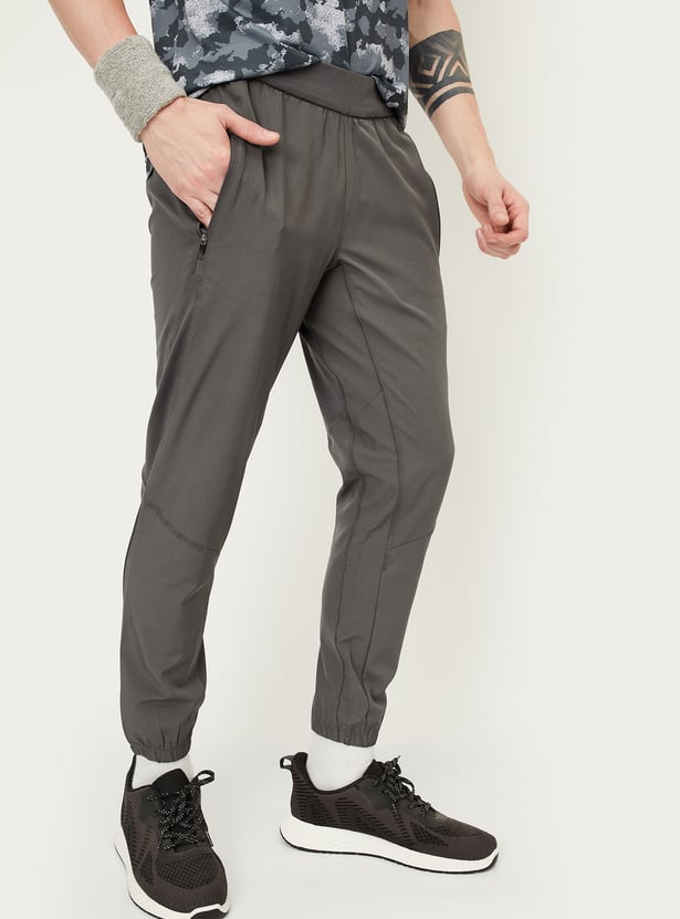 Men Solid Athleisure Joggers