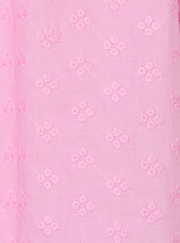 Girls One Shoulder Schiffili Dress