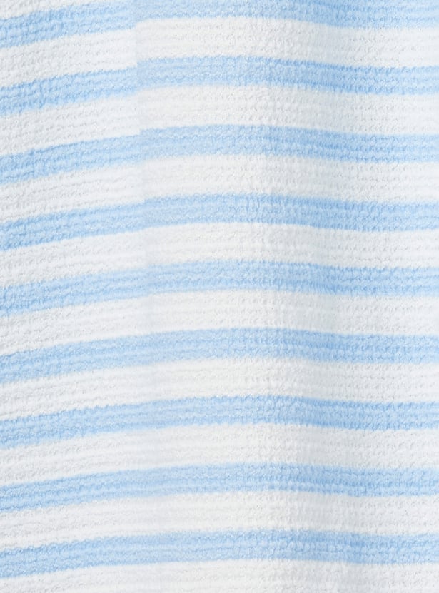 Girls Striped A-line Dress
