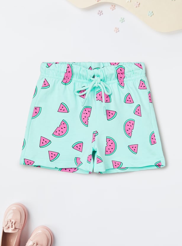 Girls Assorted Shorts - Pack of 2