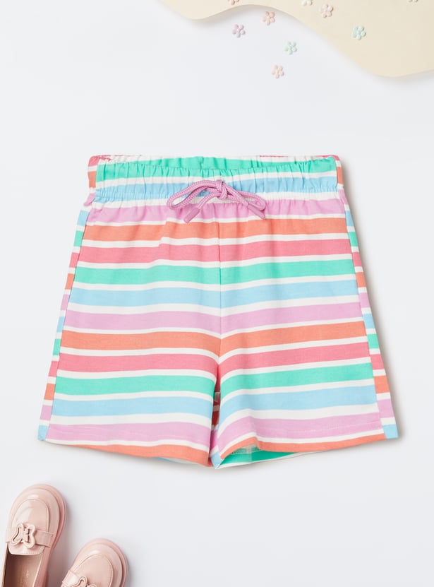 Girls Assorted Shorts - Pack of 2