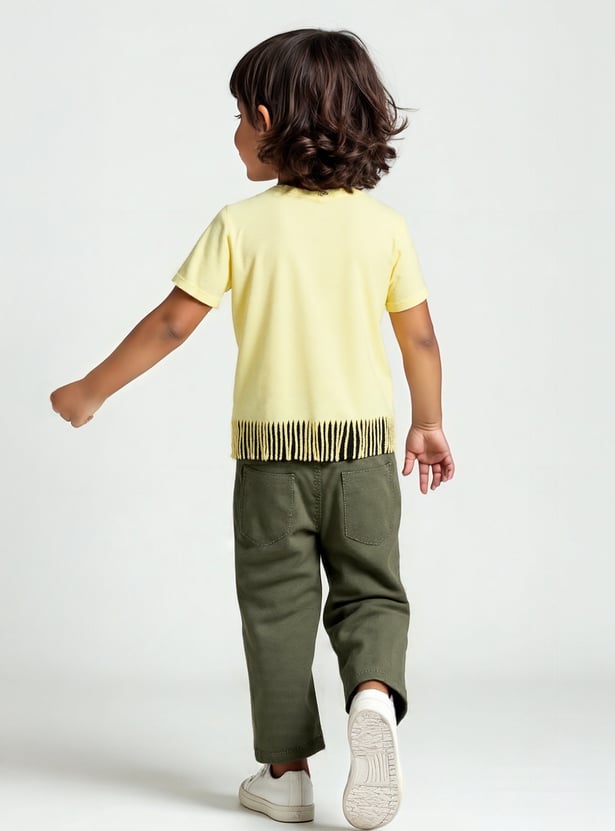 Girls Printed Top - Pack of 2