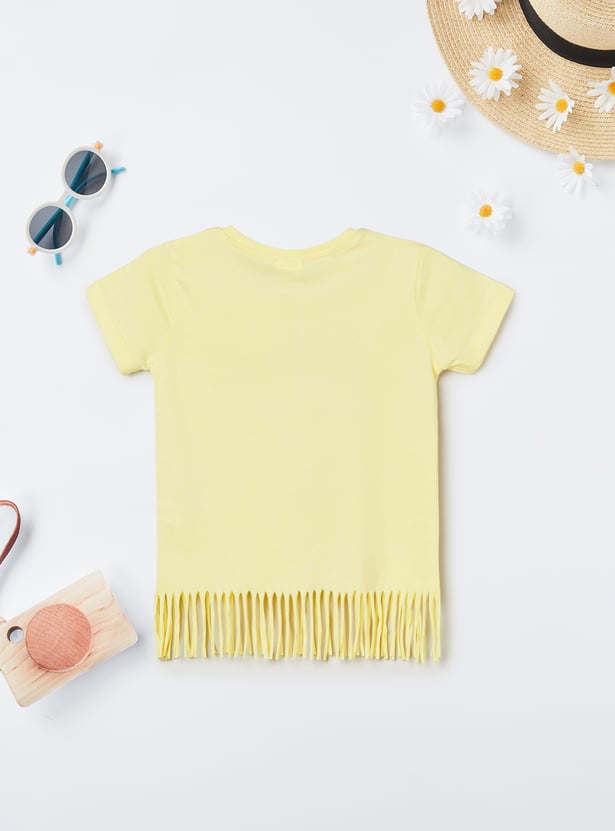 Girls Printed Top - Pack of 2