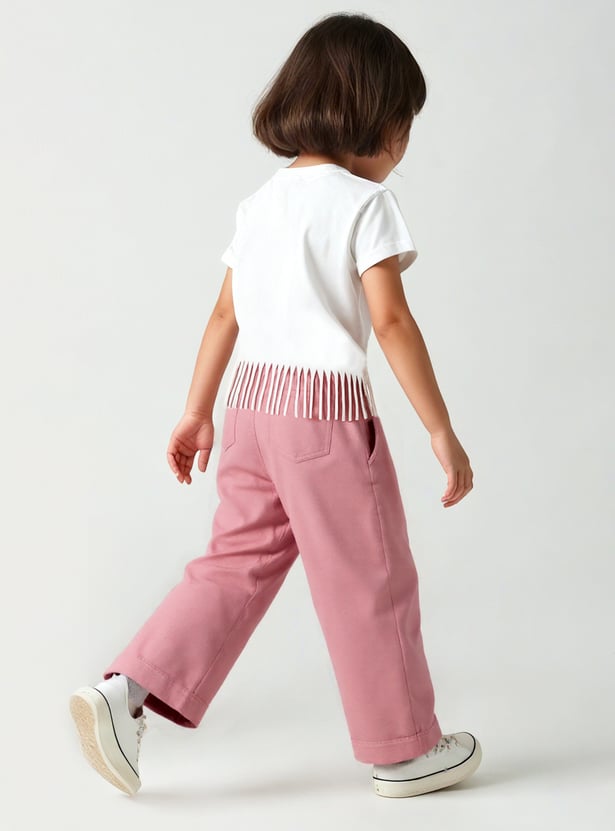 Girls Printed Top - Pack of 2