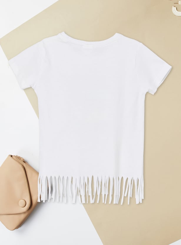 Girls Printed Top - Pack of 2