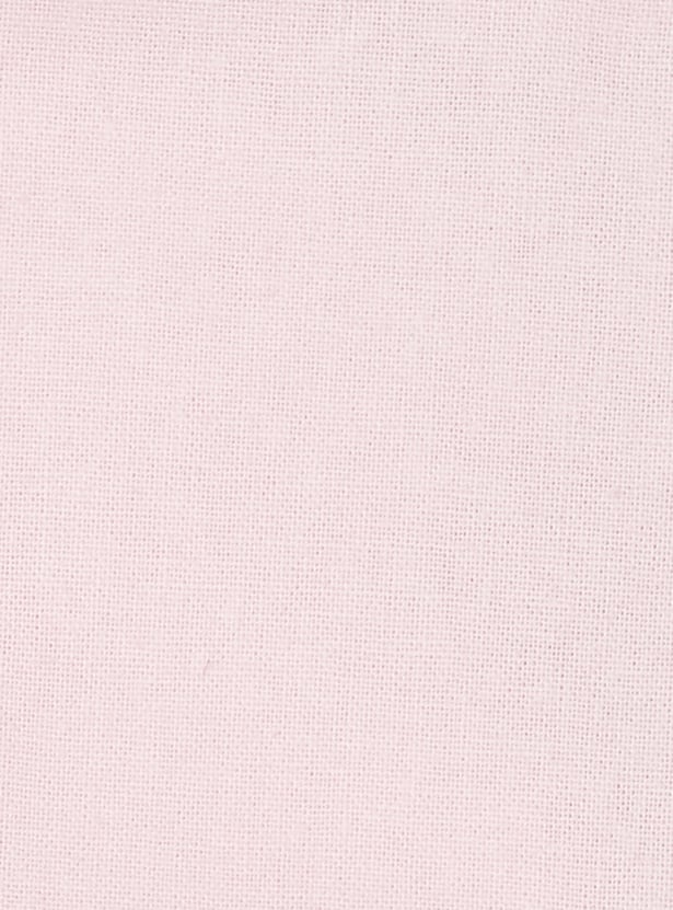 Girls Solid Knotted Hem Top