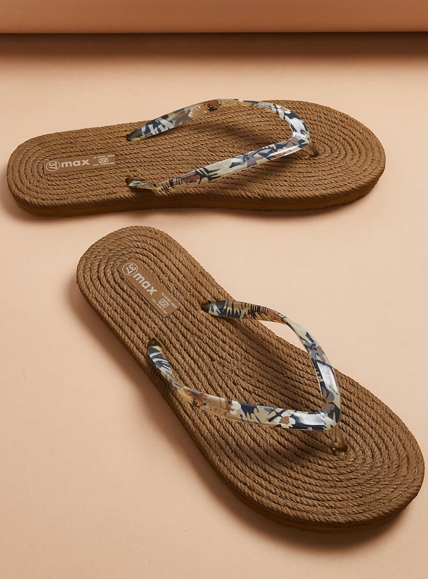 Women Braided Flip Flops