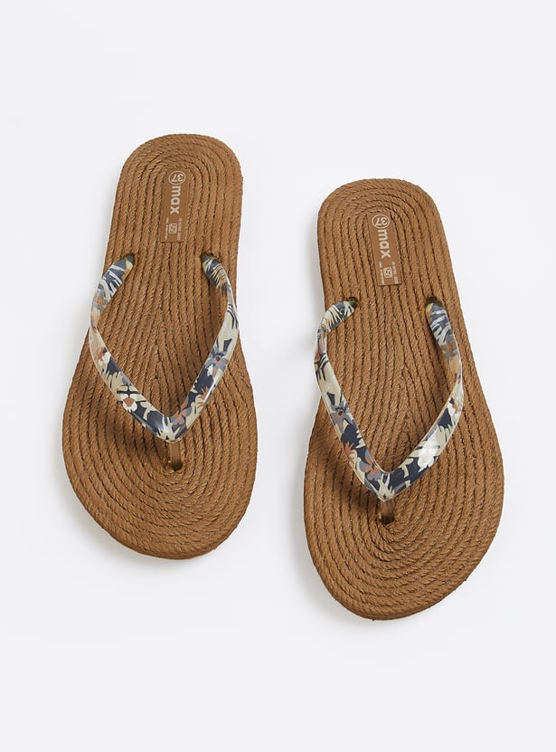 Women Braided Flip Flops