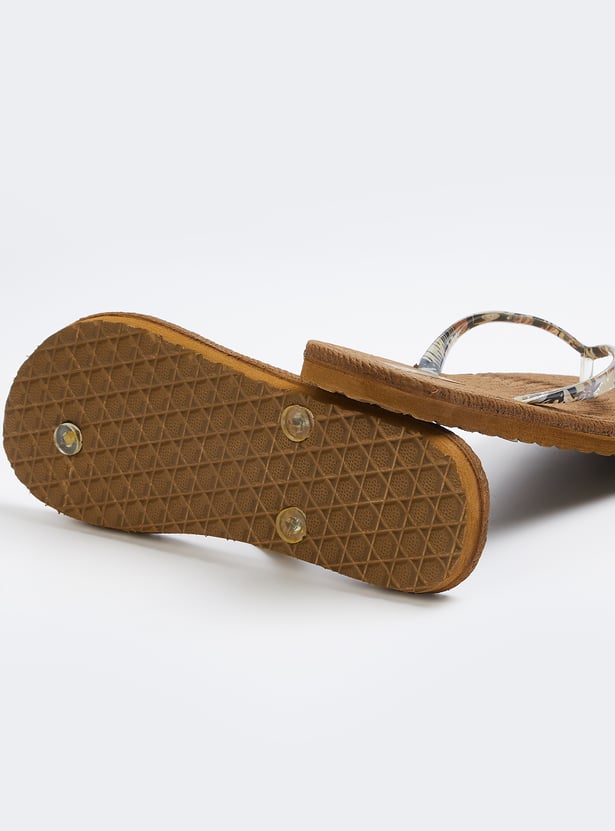 Women Braided Flip Flops