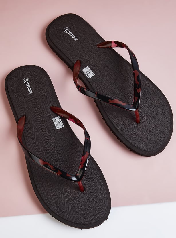 Women Printed Flip Flops