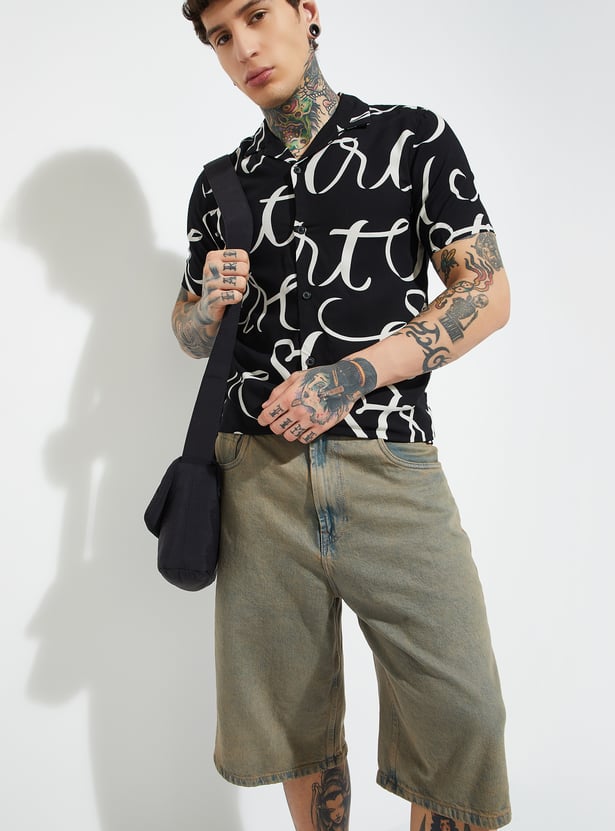 URB_N Men Printed Resort Shirt