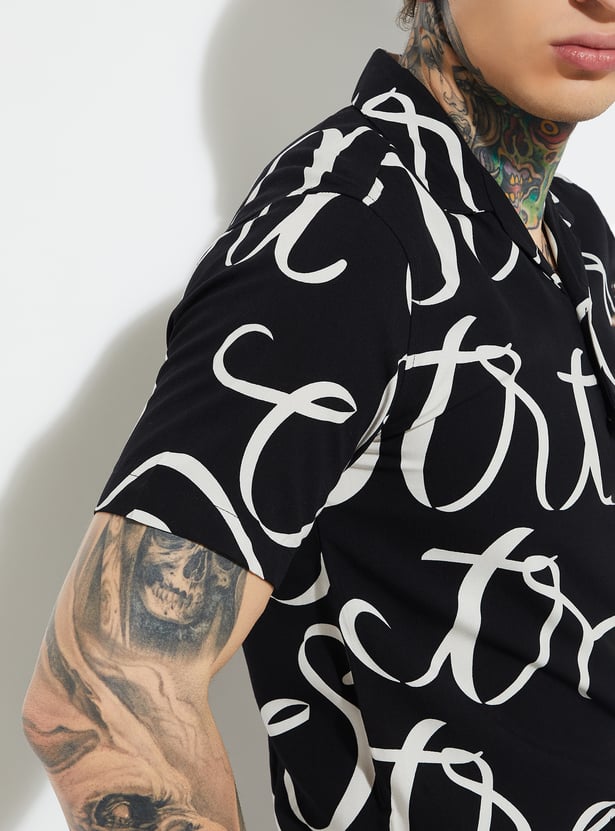 URB_N Men Printed Resort Shirt
