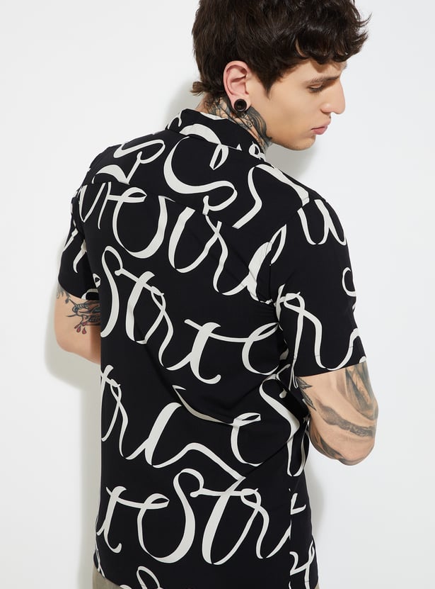 URB_N Men Printed Resort Shirt