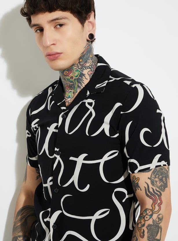 URB_N Men Printed Resort Shirt