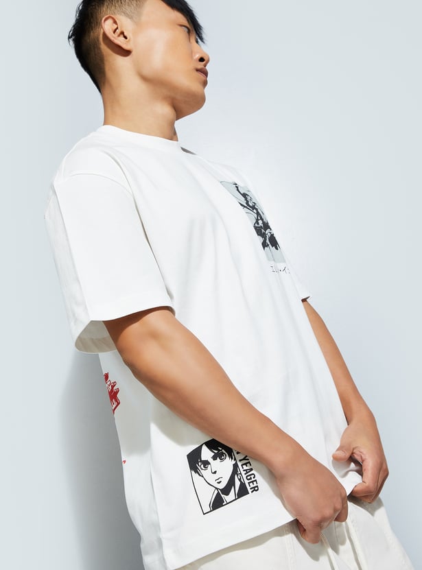 N.Flying チャフンMYAM T-SHIRT ホワイト N.Flying チャフンMYAM T-SHIRT ホワイト Buy Flying Machine Graphic