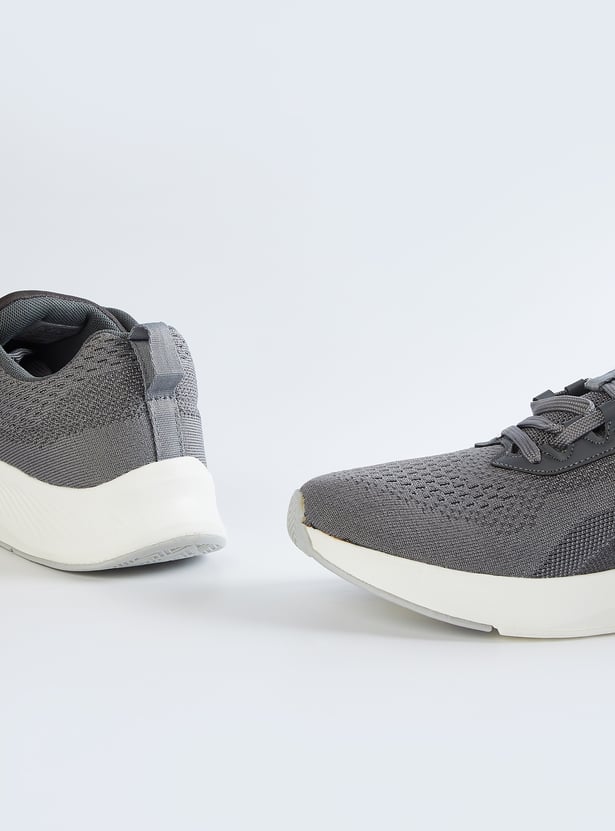 Men Mesh Lace Up Sneakers