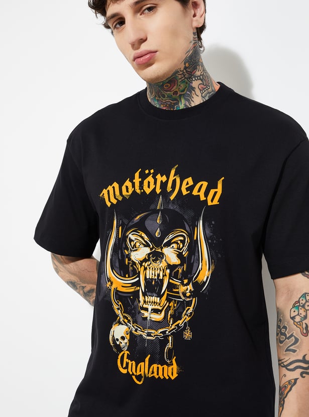 Buy URB_N Men Printed Oversized Fit T-shirt Online at just Rs